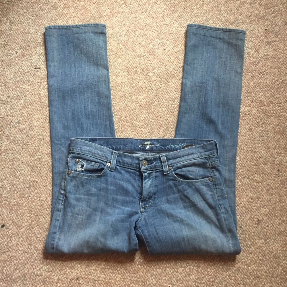 7 for all Mankind Distressed Jeans